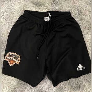 Adidas Houston Dynamo Kids soccer shorts size Small.